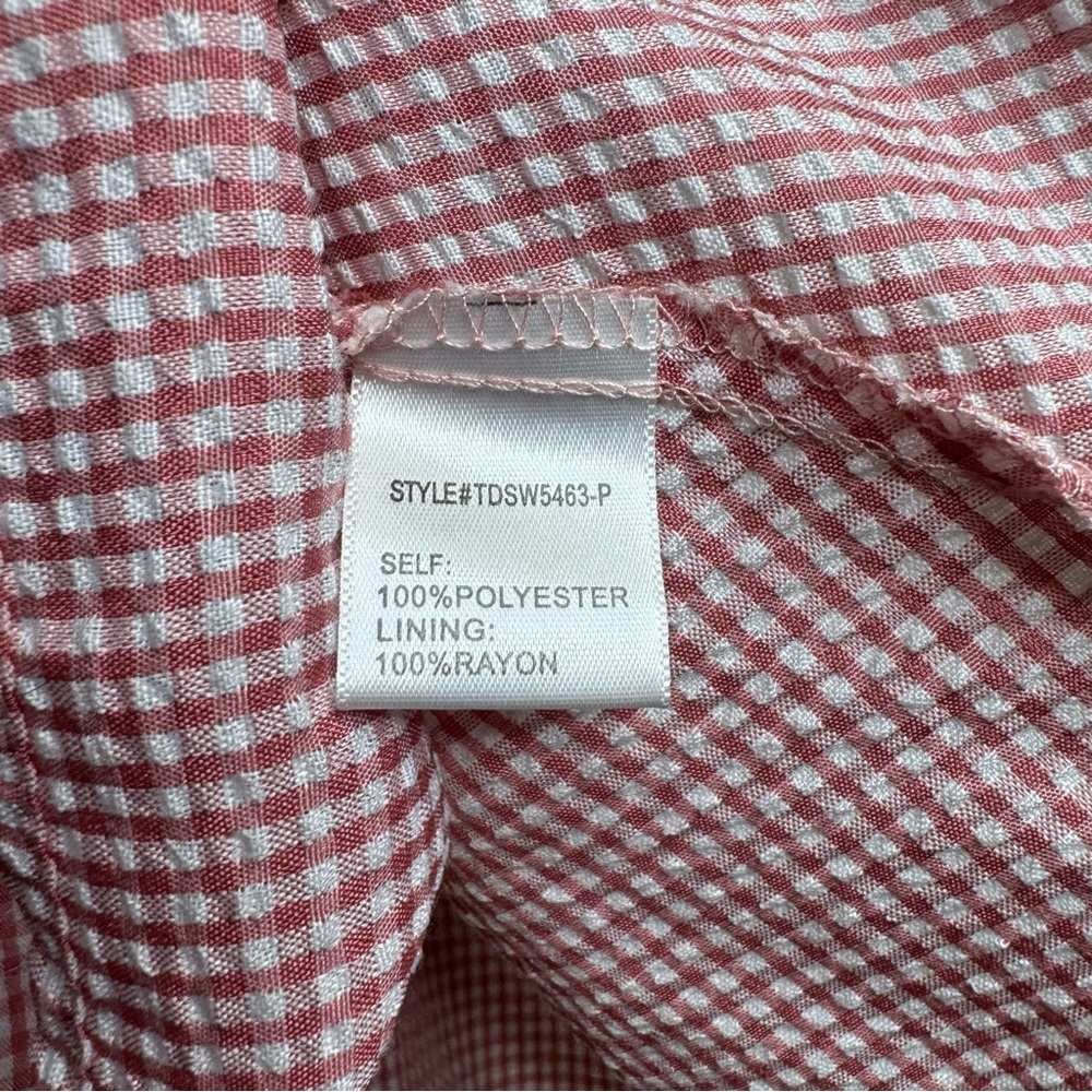 ARULA Pink Gingham Blouse - Picture 4 of 5